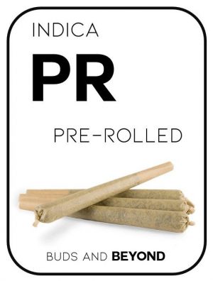 best pre rolled indica joints canada