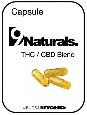 THC and CBD Blend Capsules