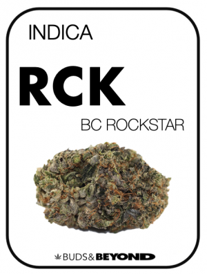 BC Rockstar Kush Indica AA